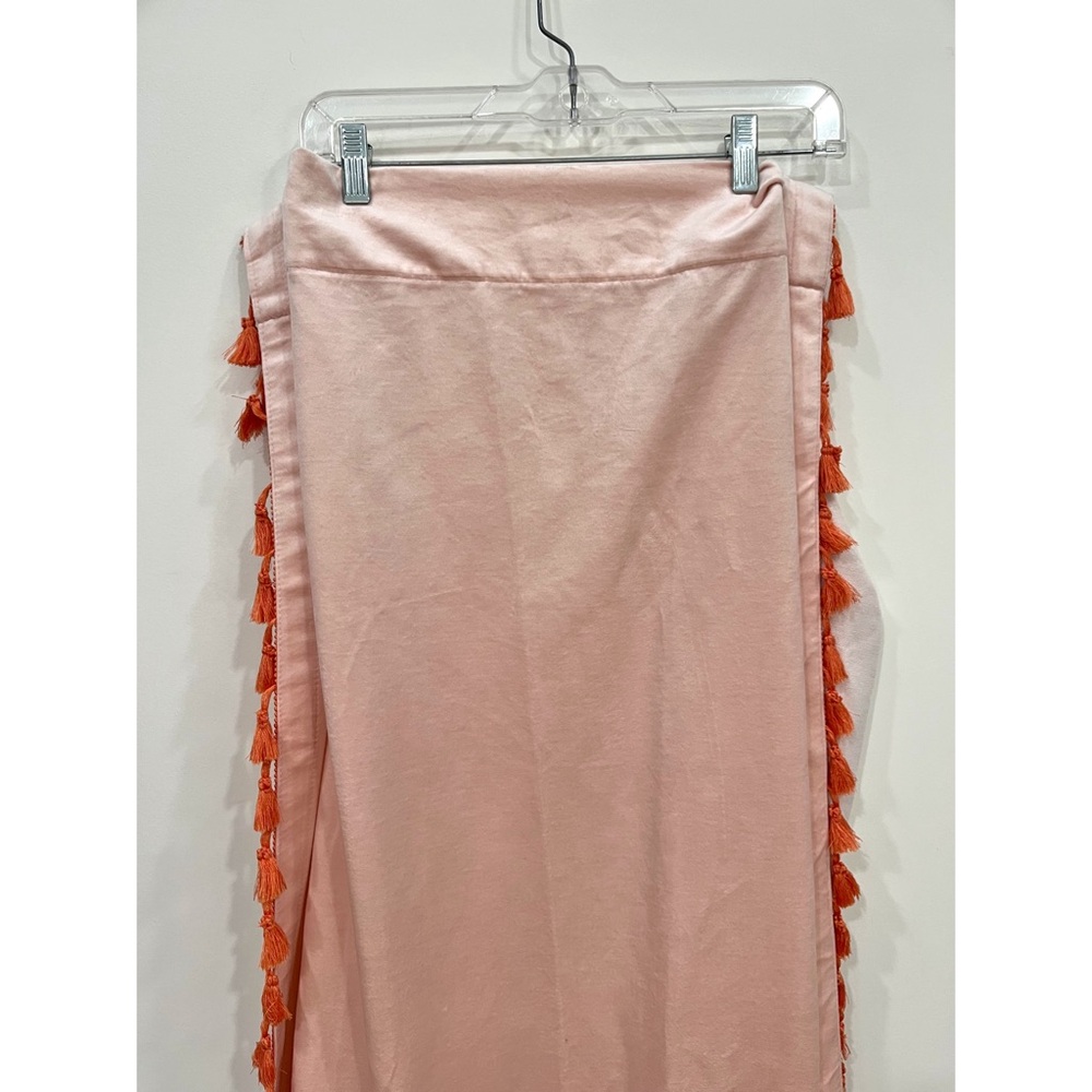 Opalhouse Blush Velvet Curtain Panel with Tassels - Picture 5 of 12